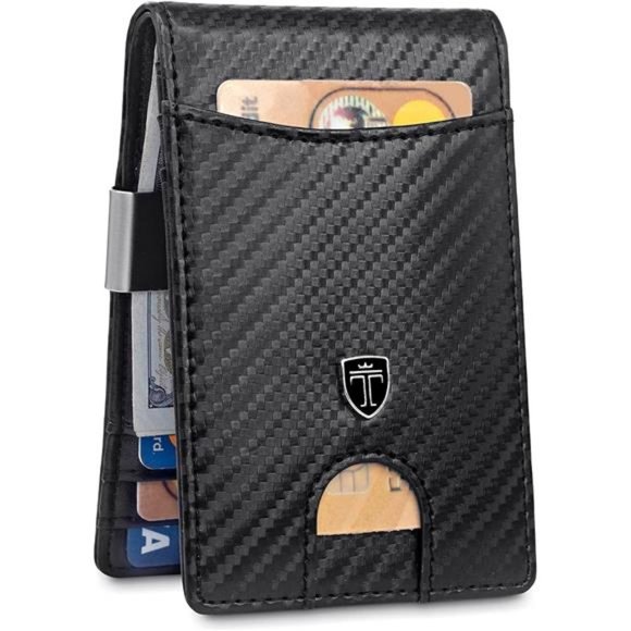 Money Clip Wallet RIO - Mens Wallets slim Front Pocket RFID Blocking Card Holder